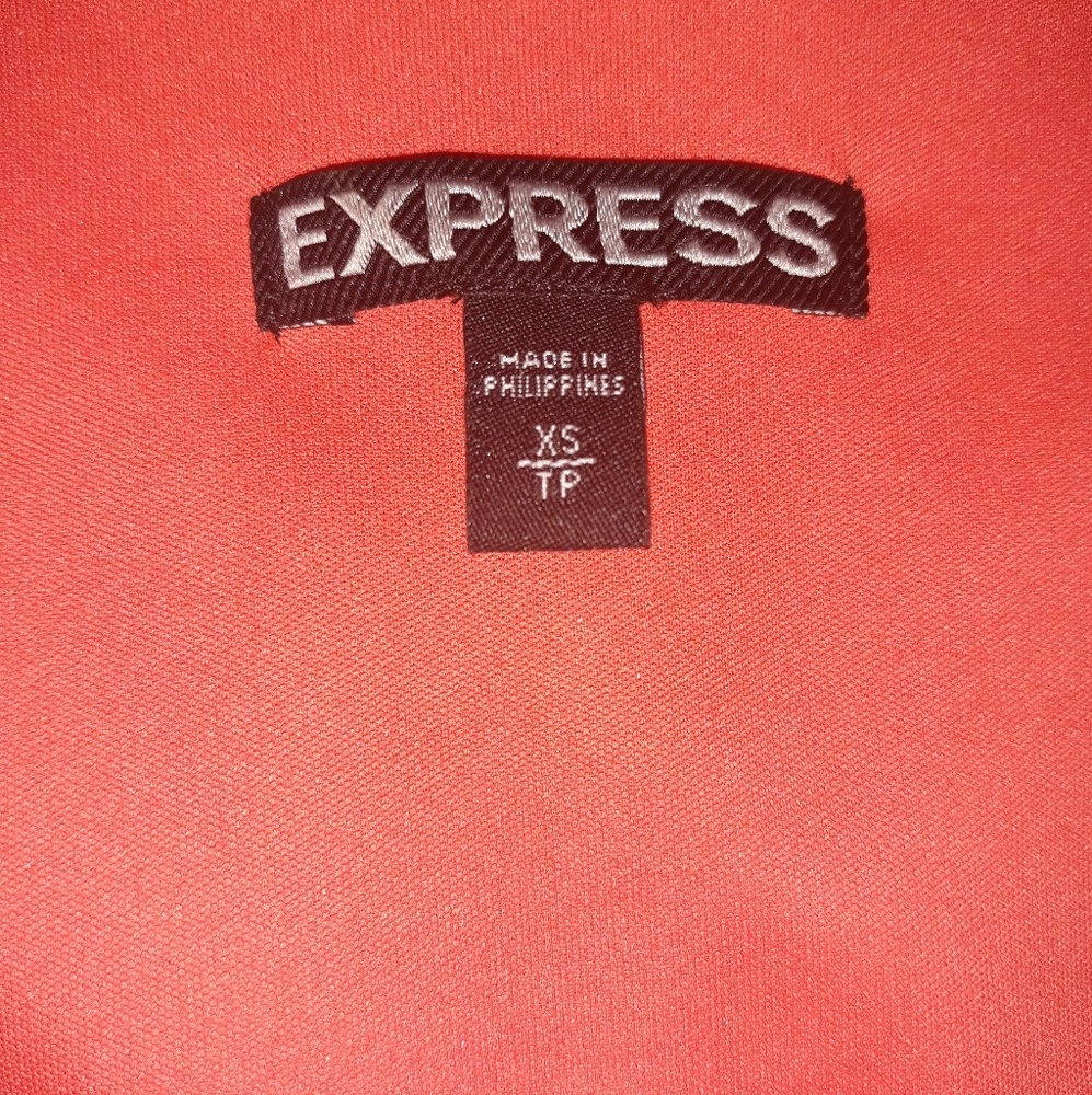 FLASH SALE 3/31-4-1 🧡 Express Bandeau Dress sz XS - Picture 3 of 4